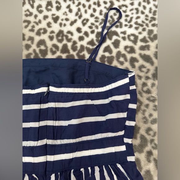 Abercrombie & Fitch Stripe Mini Dress in Blue Size 4 women’s - Picture 13 of 17